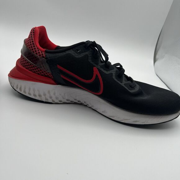 Nike Shoes Men’s Size 14 Legend React 2 Black Red Running Shoes CK2563-005 - Picture 7 of 14